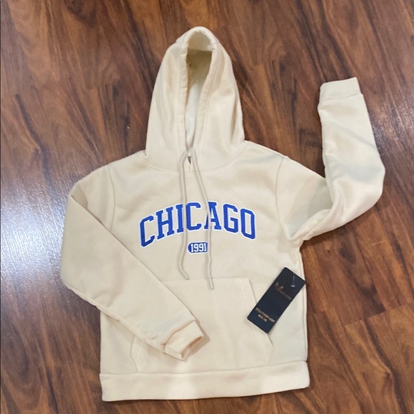 🆕 Angel Cult 'Chicago 1991' Hoodie Size XS - Picture 1 of 2
